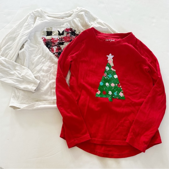 Cat & Jack Other - Cat & Jack Sequin Tee Bundle